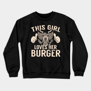 BURGER Crewneck Sweatshirt